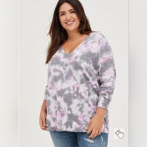 Torrid Pullover Drop Shoulder Sweater Size 2